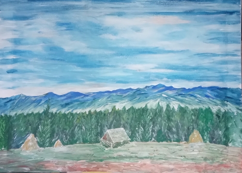 Tatry - Widok z Kotelnicy