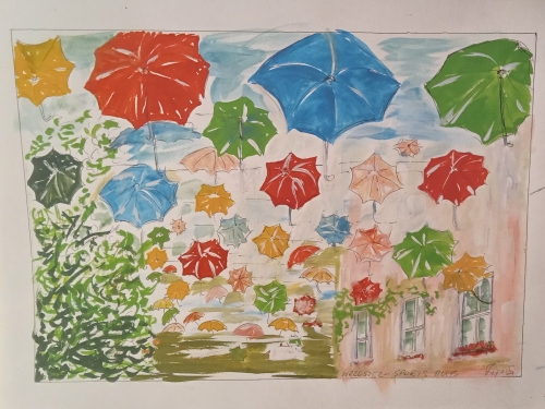 Anturaż kawiarenki we Wrzeszczu II