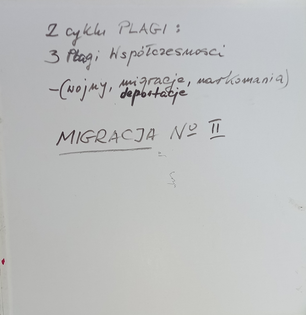 Zcyklu: 3 Plagi Współczesności, MIGRACJA II
