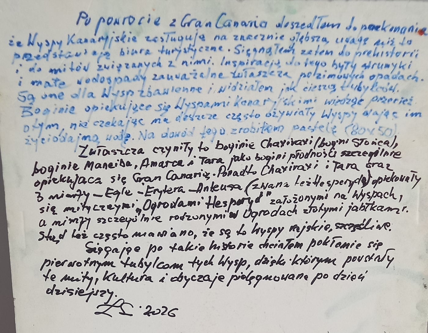 Bogini Tara z Gran Canarii