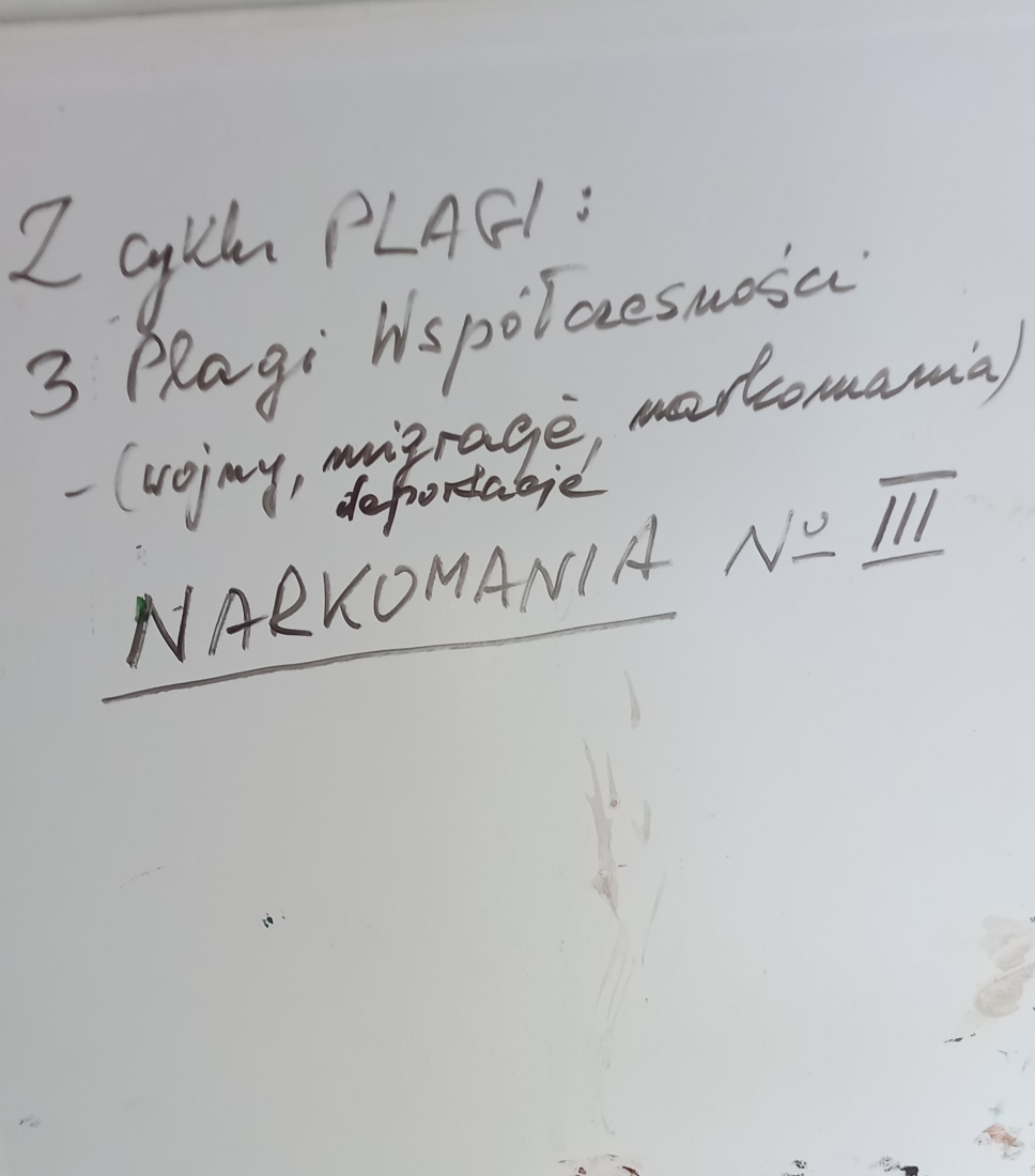 Z cyklu: 3 Plagi Współczesności. NARKOMANIA III